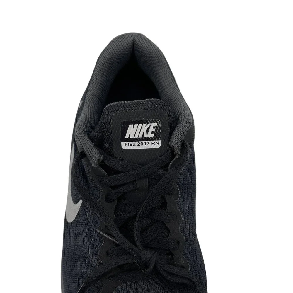 Nike Flex Black 904236-001 Junior‎ Trainers Size 5 Black White Sneakers Shoes